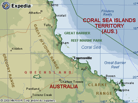 Great Barrier Reef Bolts Map